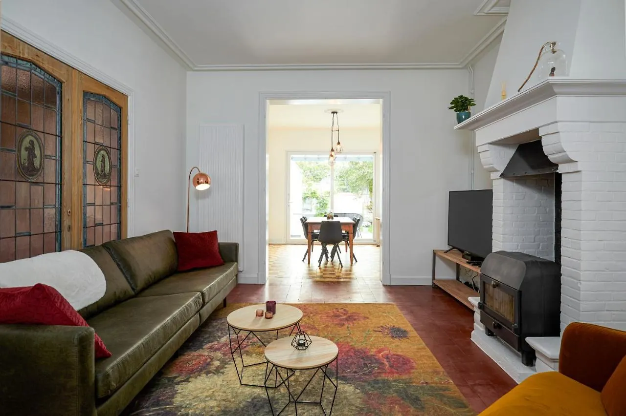 Villa Trendy, Authentieke Woning Met Groot Terras En Tuin à Bruges