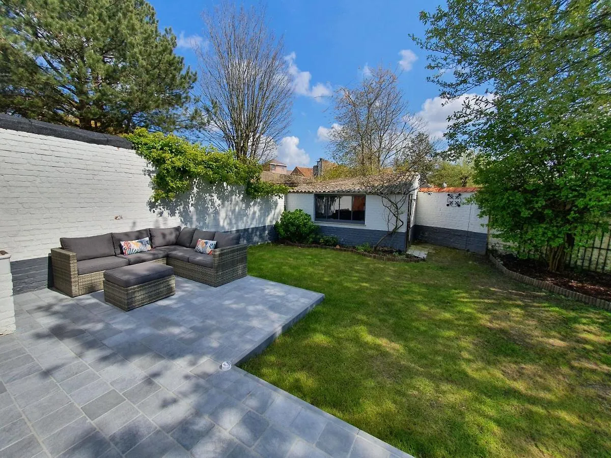 Trendy, Authentieke Woning Met Groot Terras En Tuin Villa Bruges