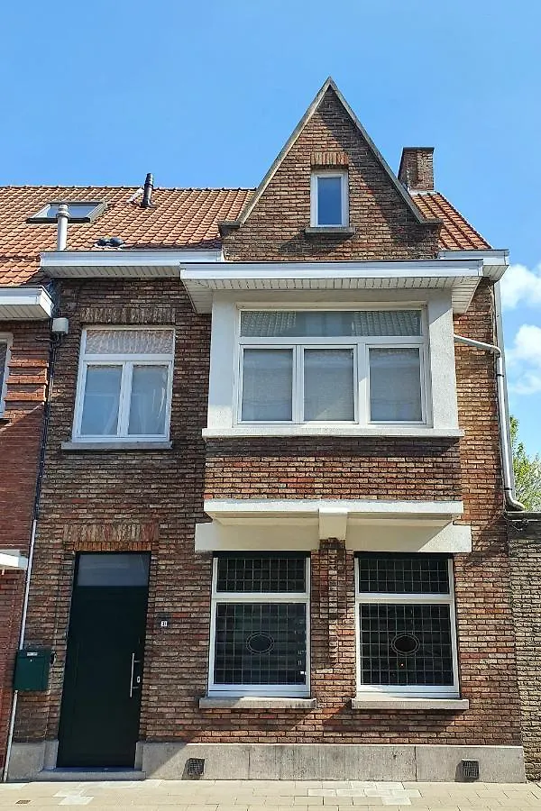 Trendy, Authentieke Woning Met Groot Terras En Tuin Villa Bruges Holiday home